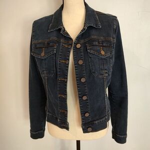 Kut from the Kloth Dark Blue Jean Jacket